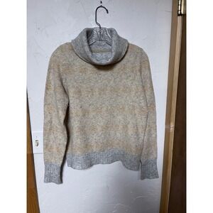 Aventura Clothing Cowl Neck Fair Isle Pattern Sweater Women's Size S